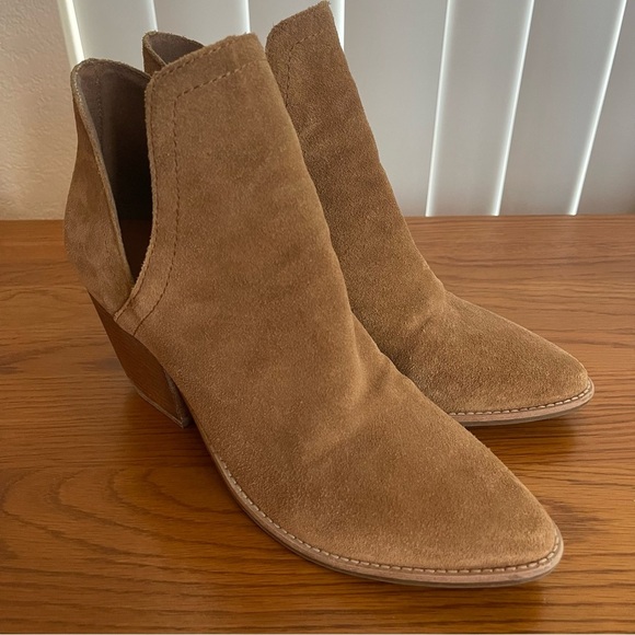 Matisse Toby Leather Ankle Bootie Tan Size 8.5 - Picture 9 of 16
